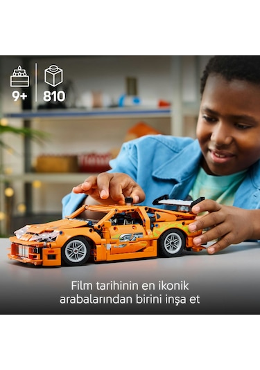 LEGO® Technic Fast and Furious Toyota Supra MK4 42204 - 9 Yaş ve Üzeri Çocuklar için Spor Araba İçeren Oyuncak Yapım Seti (810 Parça) LEGO® Technic Fast and Furious Toyota Supra MK4 42204 - 9 Yaş ve Üzeri Çocuklar için Spor Araba İçeren Oyuncak Yapım Seti (810 Parça)
