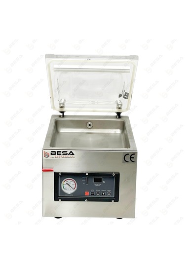 Besa 26 Cm Tek Çene Gıda Ve Sucuk Vakum Makinesi Çelik