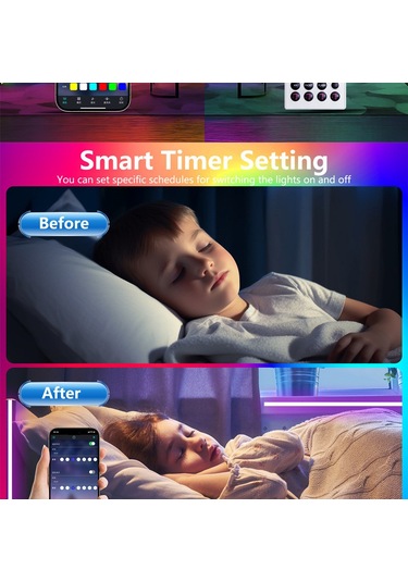 Parlak Ve Çok Yönlü 20m Led Şerit - Beyaz Diğer