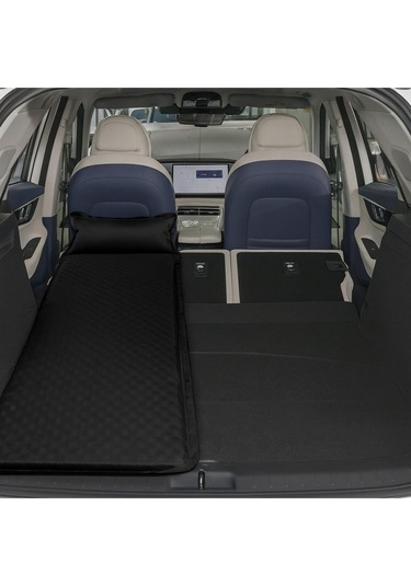 Araç İçi Şişme Yatak Ve Yastık Seti Pompa Dahil Otomobil