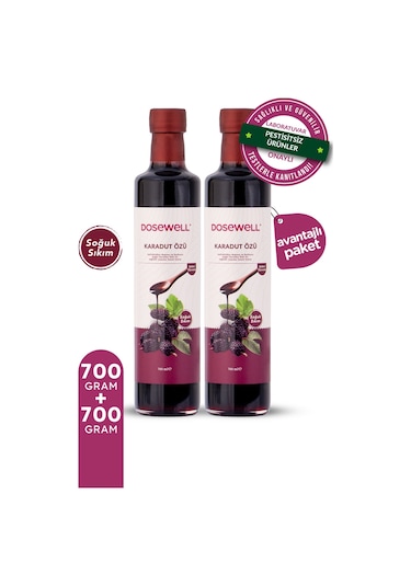 Dosewell Karadut Özü 2li Avantaj Paketi 1400 G