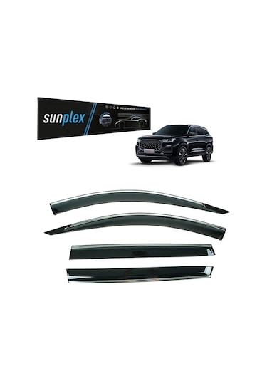 Sunplex Kromlu Cam Rüzgarlığı Chery Tiggo 8 Pro 2023-2025 İle Uyumlu-