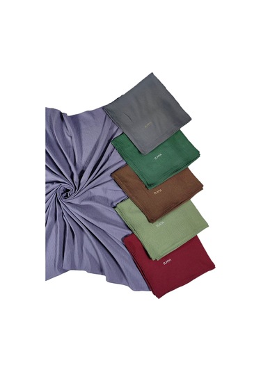 Tuana Eşarp Pamuk Jazz Eşarp 110x110cm Acı Kahve