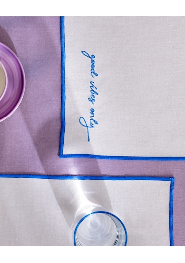 Madame Coco Alcea Amerikan Servis - Mavi 8684427289136 Mavi