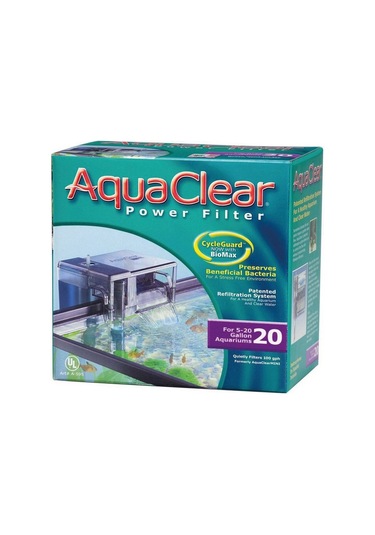 Aquaclear 20 Askı Filtre 378lt/saat