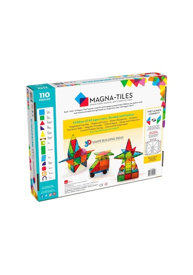 Magna-tiles - Metropolis - 110 Parça