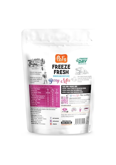 Pol's Freeze Fresh Berry Mix 16 G X 3 Adet 15 G