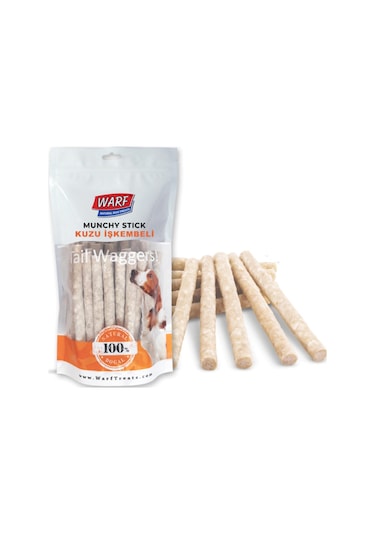 Warf Kuzu İşkembeli Munchy Çubuk 40'lı 400 G