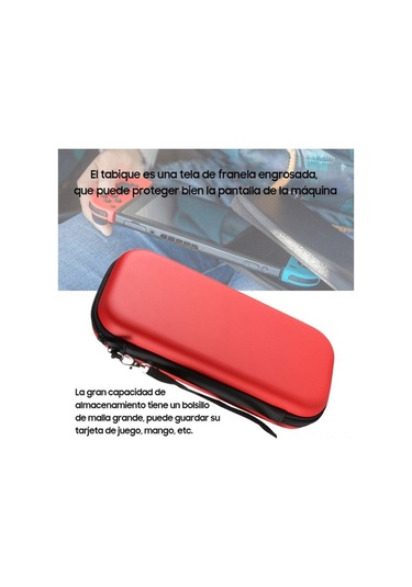 Novahub Nintendo Switch Koruma Seti: Şeffaf Kılıf, Çanta, Ekran Koruyucu, Usb Kablo, Aksesuarlar Paketi