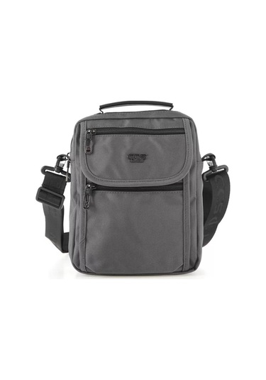 Ççs 31364 Erkek Askili Çanta Gri Melanj