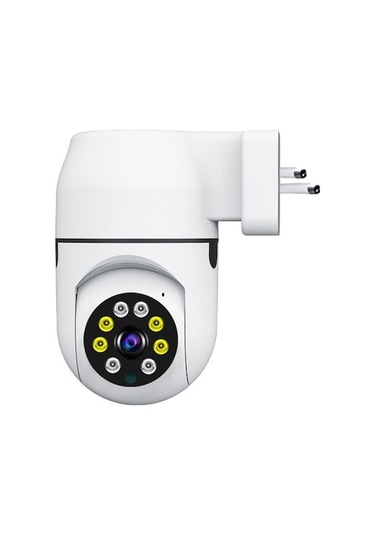 Akıllı Ev Güvenlik Kamerası 1080p - İki Yönlü Ses, Uzak Kumanda, Hareket Algılama, 355 Pano, Otomatik Alarm Avrupa Standartı