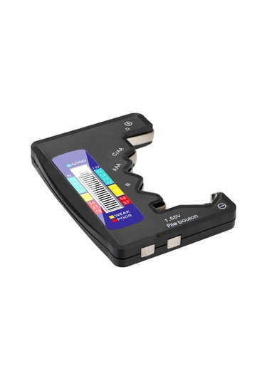 Singree Bt-886 Profesyonel Pil Test Cihazı - Düğme, Aa, Aaa Ve 9v Piller İçin Hızlı Voltaj Ölçer Gümüş