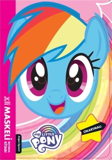 My Little Ponny - Maskeli Boyama  Kitabı