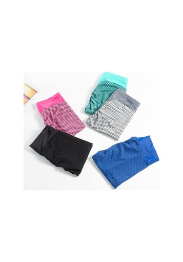 Fortunelane Bal Peteği Desenli Yoga Taytı - Esnek, Nefes Alabilen Spor Taytı Gri Gri