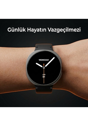 Bix TSW3 42 MM Ultra İnce 1.32" Amoled Ekranlı Akıllı Saat (Distribütör Garantili)