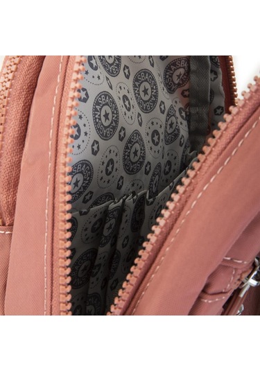 Nas Bag Küçük Kadın Sırt Çantası Gül Kurusu Gül Kurusu