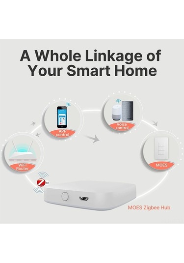 Besthome1 Zigbee Uyumlu Anahtar, 1-4 Yönlü Seçenek, Tuya Kompatibilite Akıllı Ses Ve Uzaktan Kontrol Tuya Zigbee