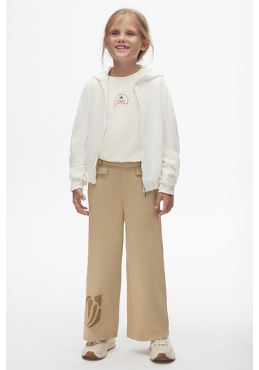 Kız Hırka 24knk37306 Ekru