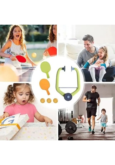 Ganzhoushop Yeşil Tenis Masa Masa Kapı Eğitmeni Profesyonel Ayarlanabilir Asılı Ambition Tf Yeşil