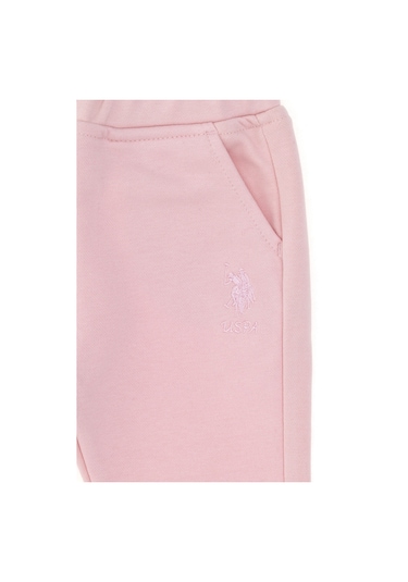 U.s. Polo Assn. Kız Çocuk Toz Pembe Eşofman Altı 50296406-vr050 Toz Pembe