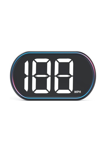 Maiyame 3 İnç Ekranlı Gps Gösterge Paneli - Beyaz Metin Mph Birimi, Hızlı Kurulum, Hd Görüntü, Doğru Hız Tespiti