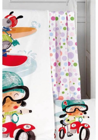 60 X 120 X 15 Cm Lastikli İpeksi Bebek Çarşafı