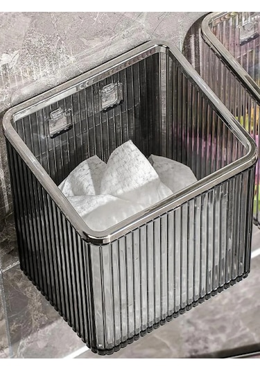 Anıshome Diş Fırçaları İçin Askılı Organizatör Bardak 252752291 Gri