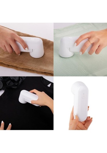 Yui Cx1 Şarjlı Type C Tüy Ve Tiftik Toplama Temizleme Makinesi Beyaz