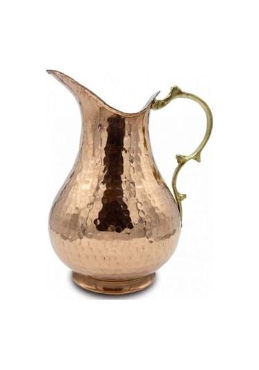 Sürahi Küçük Boy Bakır El Dövmesi Kırmızı