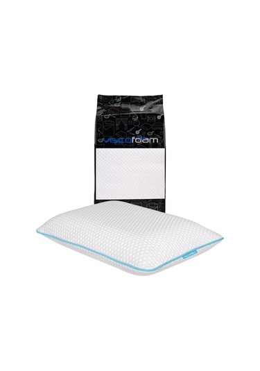 Viscofoam Boyun Destekli Ortopedik Yastık Tombul Visco Yastık - 59x39x13cm
