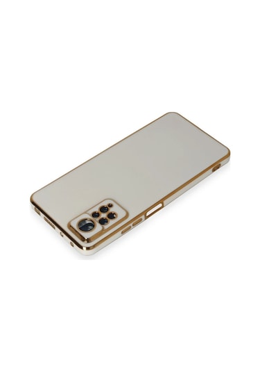 Newface - 100 - Xiaomi Redmi Note 11 Pro Kılıf Volet Silikon - Csmo-tex - - Beyaz
