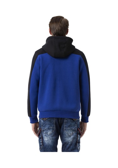 Cl580 Fearless Impact Men Sweatshirt Saxeblue