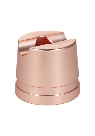 Mufunye Gül Altın Renkli Paslanmaz Çelik Tıraş Bıçağı Standı - Kompakt Ve Şık Tasarım