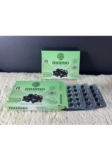 Mumio Shilajit Takviye Edici Gıda 2 x 90 Tablet﻿﻿