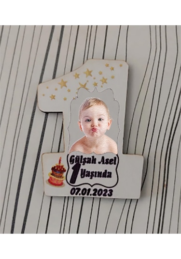 1 Yaş Magnet 25 Adet 7 CM