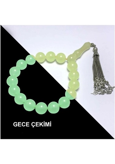 Doğan Silver Kedi Göz Bilek Boy Toz Kehribar Tesbih Dgn1123