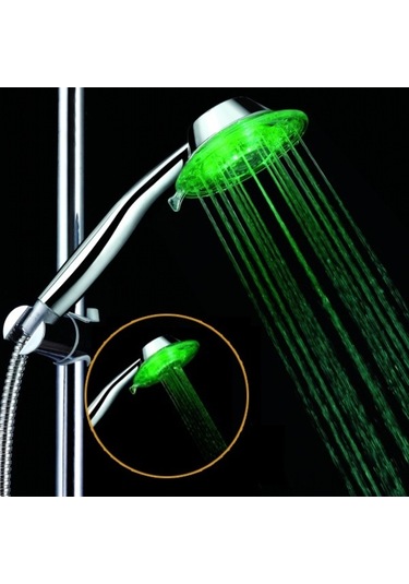 Novahub 6 Renkli Led Duş Başlığı - Ayarlanabilir Modlar, Abs Malzeme Diğer