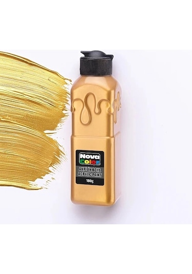 Nova Color Akrilik 180 Gr Altın Çok Renkli