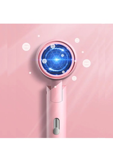 Taşıma Çantası Ile Katlanır Saç Kurutma Makinesi Sıcak Hava Anyon Saç Bakımı Için Ev Mini White