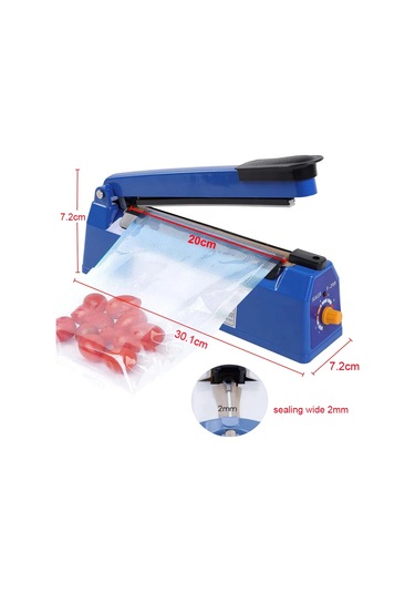 Elektrikli Isı Torbası Kapama Makinesi Plastik Torba Mühürleyen Çok Renkli