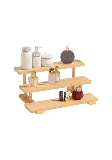 Suntek Ahşap Sergileme Yükseltici Standı Figür Oyuncak