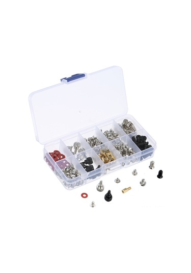 Dofolink 228 Parça Bilgisayar Somun Seti - Anakart, Disk, Kasa Ve Fan Sabitleme İçin Tam Zirve Takım