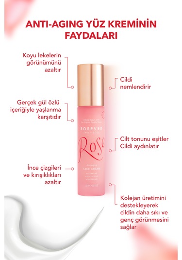 Rosever Skin Soul Gül Özlü Yüz Bakım Kremi 30 Ml