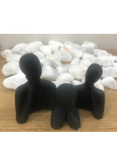 Aile 3Lü Biblo Siyah