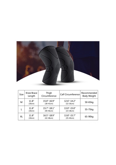 Yuntech01 Spor Dizlik - Esnek, Nefes Alabilir Ve Kaymayan Tekli Diz Koruyucu - Koşu, Bisiklet, Fitness İçin Mavi