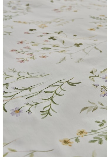 Karaca Home Sera %100 Pamuk Tek Kişilik Nevresim Takımı Yeşil 200.22.05.0026