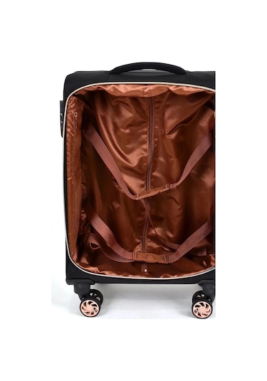 Fossil Unisex Kabin Boy Kumaş Valiz 027-03 Siyah