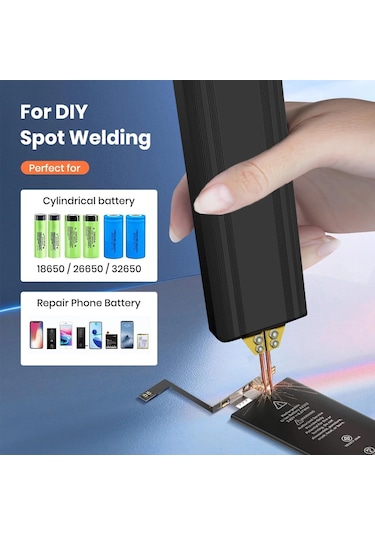 Conventions1 Dıy Taşınabilir El Pil Nokta Kaynakçı 18650 Lityum