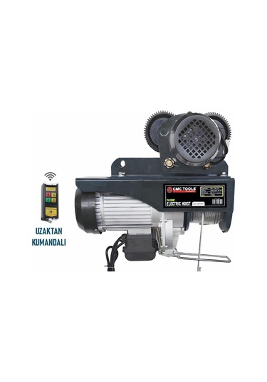 Cmc 600/1200 Kg Şaryolu Elektrikli Vinç Uzaktan Kumandalı