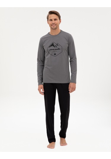 Pierre Cardin Erkek Koyu Gri Pijama Takım 50322632-vr080 Koyu Gri Pierre Cardin Erkek Koyu Gri Pijama Takım 50322632-vr080 Koyu Gri